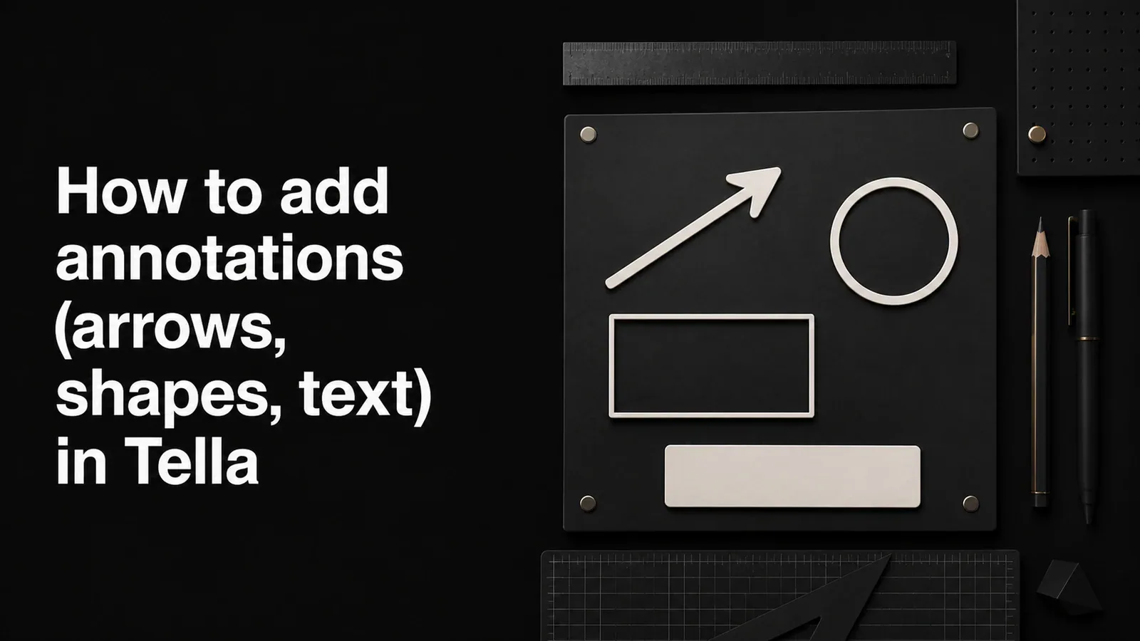 Cover illustration for How to add annotations in Tella