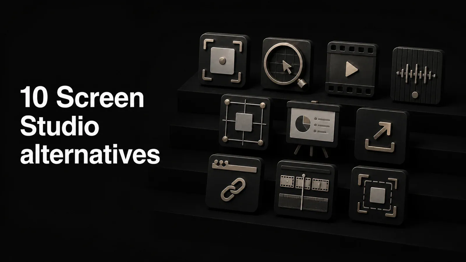 Cover illustration for 10 Screen Studio alternatives tested in 2026