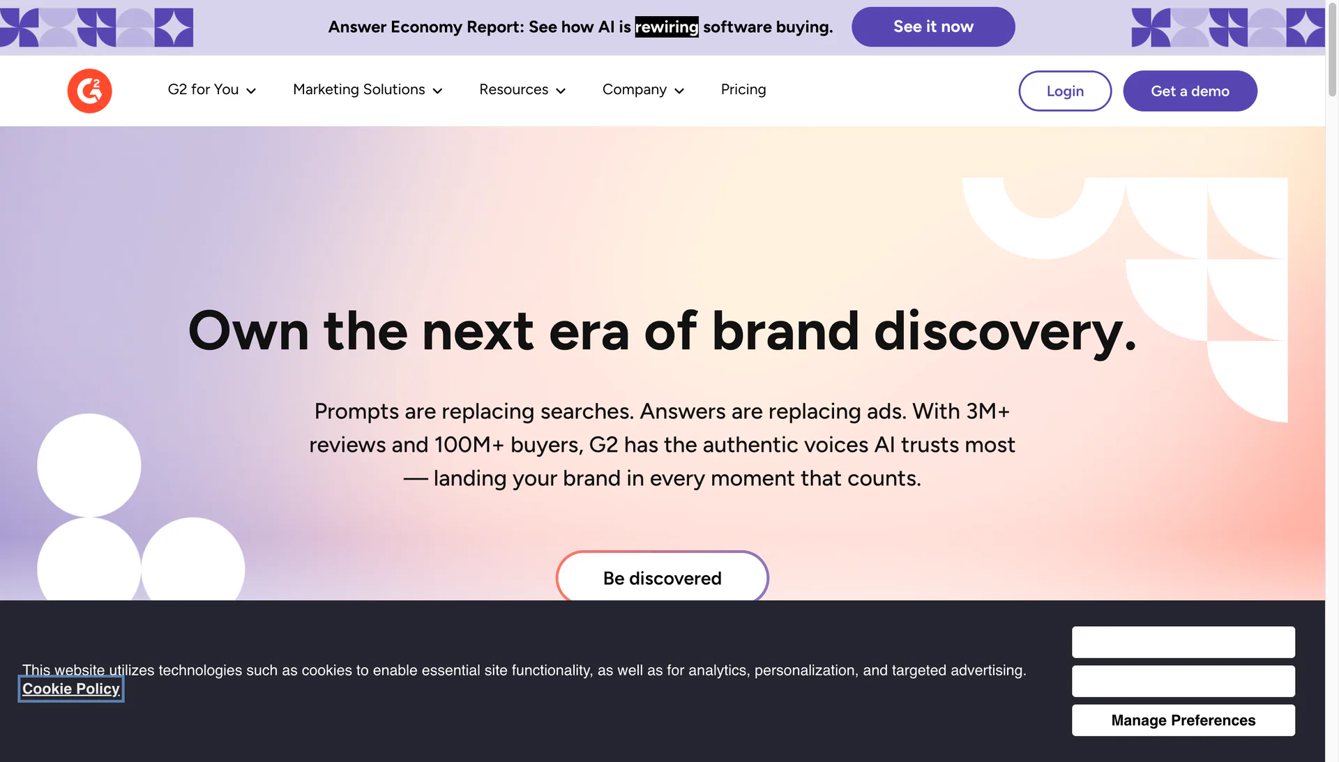 G2 buyer-intent and review platform
